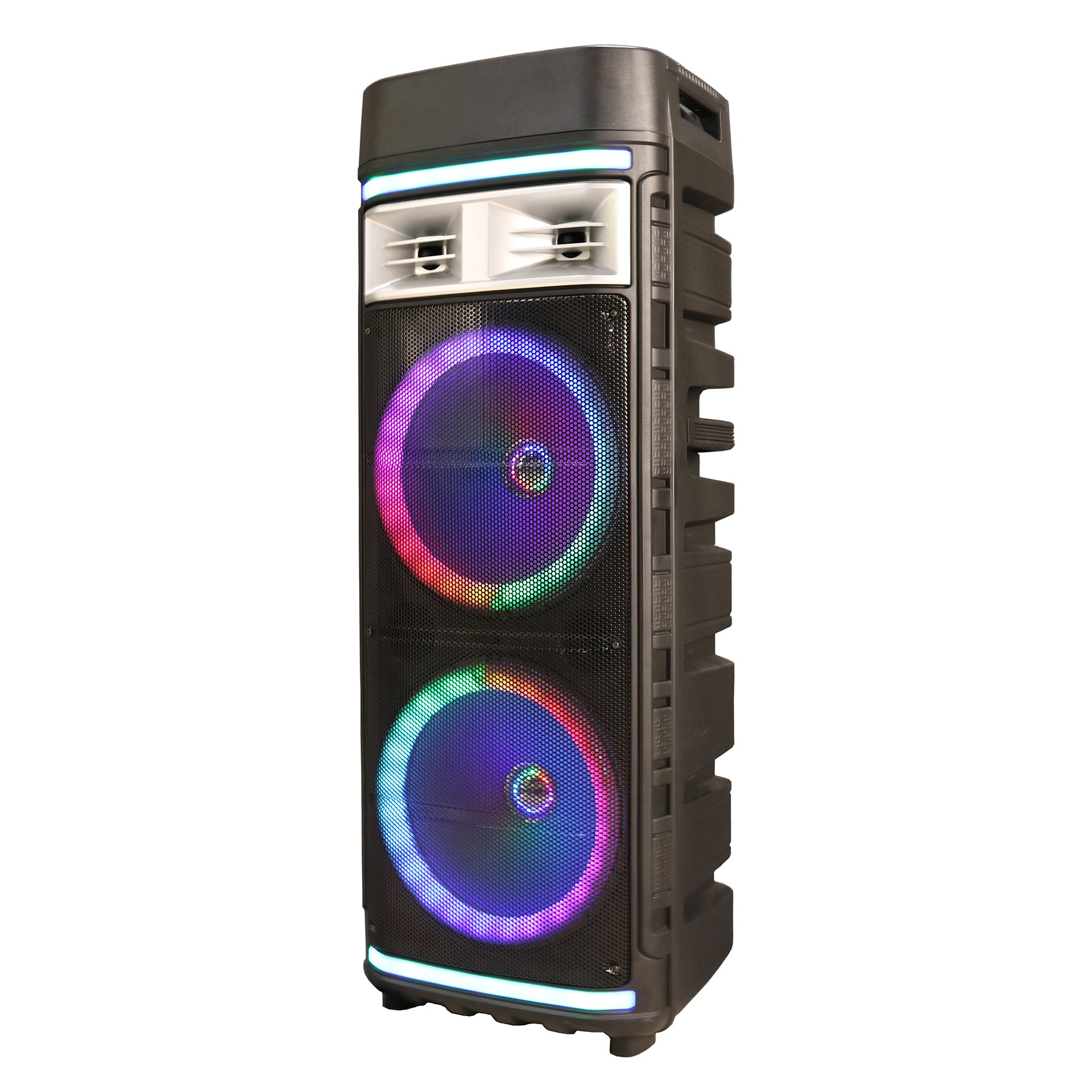2 X 12” Portable Bluetooth® Speaker with True Wireless Technology